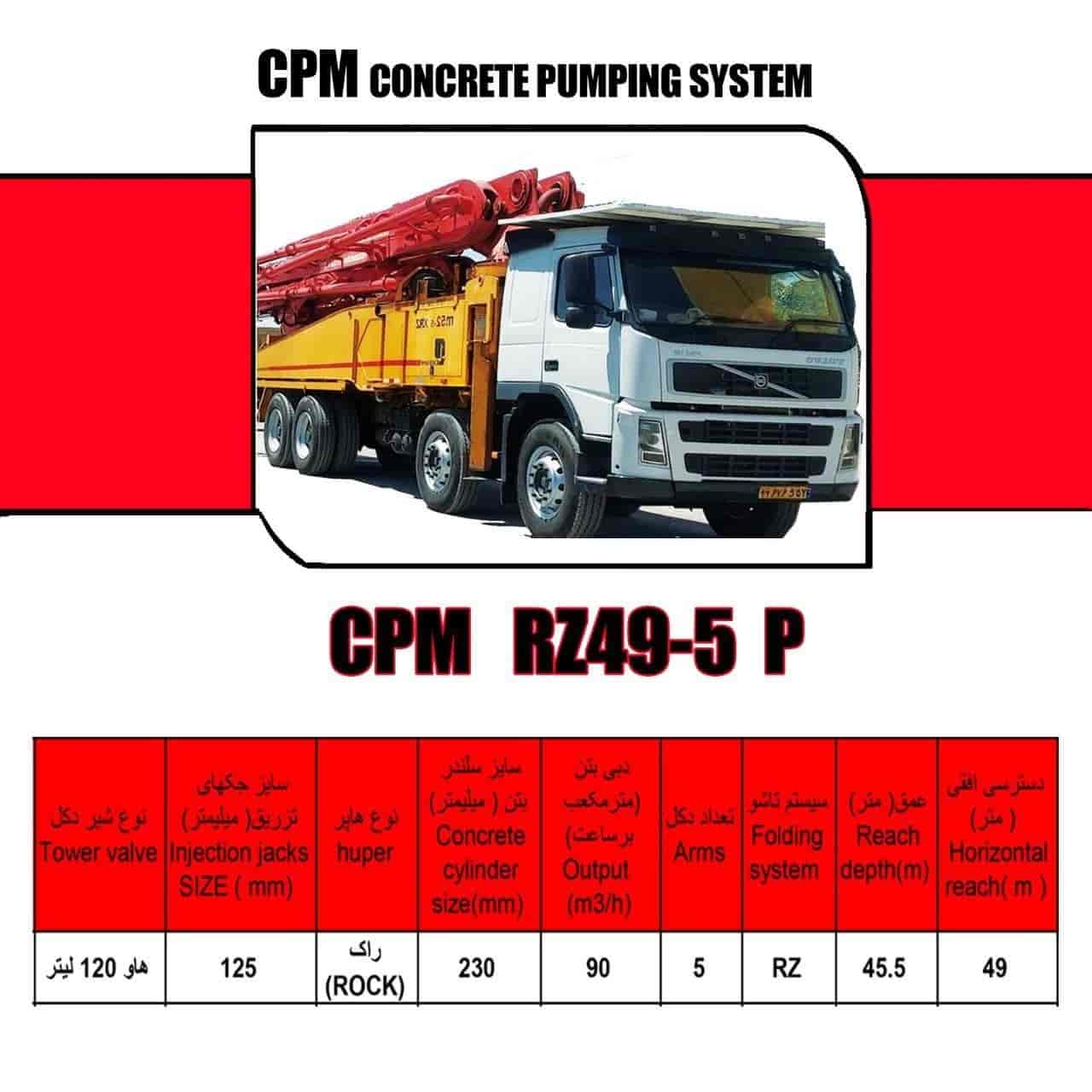 سي بي إم RZ49-5P