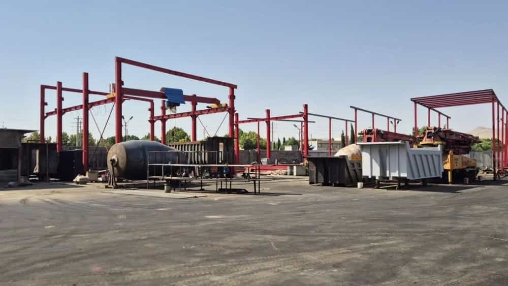 Şiraz'da büyük bir endüstriyel mikserin fiyatı